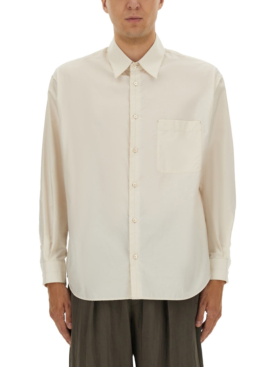 LEMAIRE Cotton and Silk Shirt - Size 48 IT