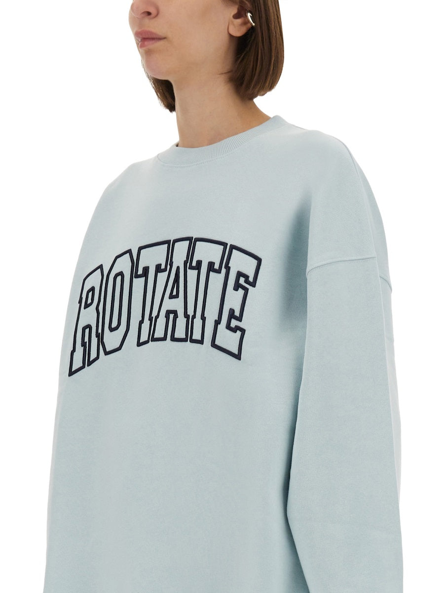 ROTATE BIRGER CHRISTENSEN Logo Sweatshirt for Women - Size S