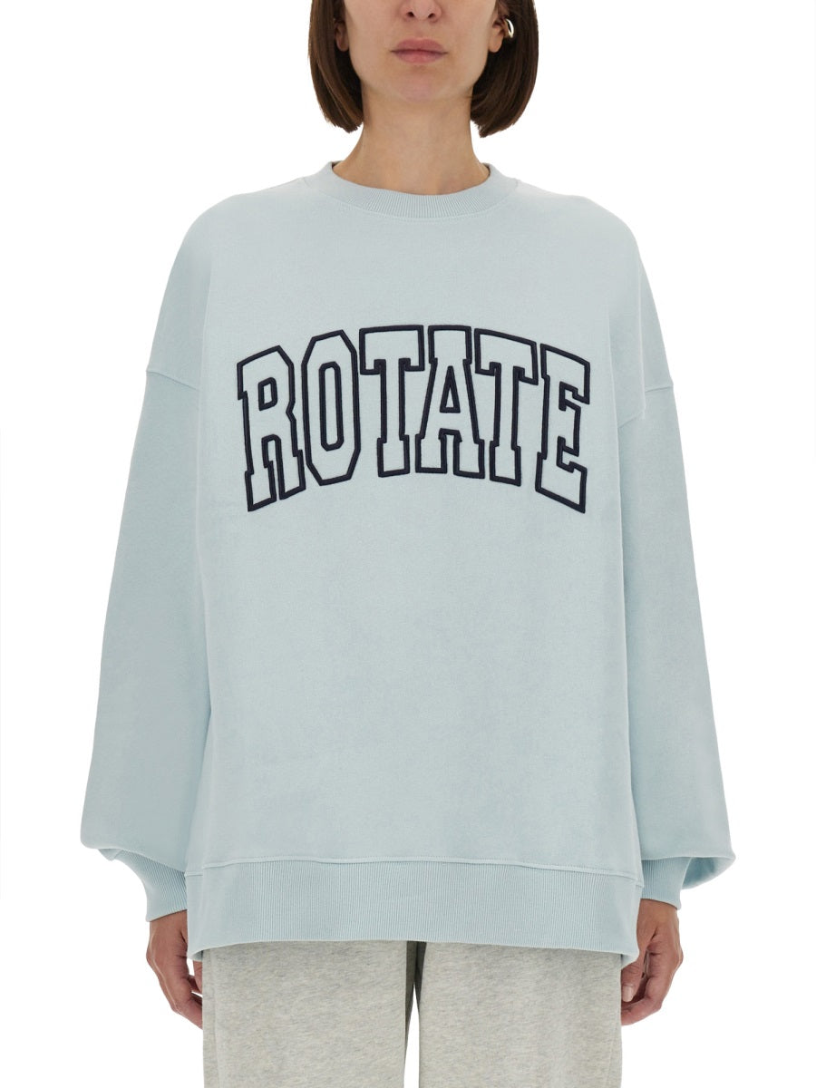ROTATE BIRGER CHRISTENSEN Logo Sweatshirt for Women - Size S