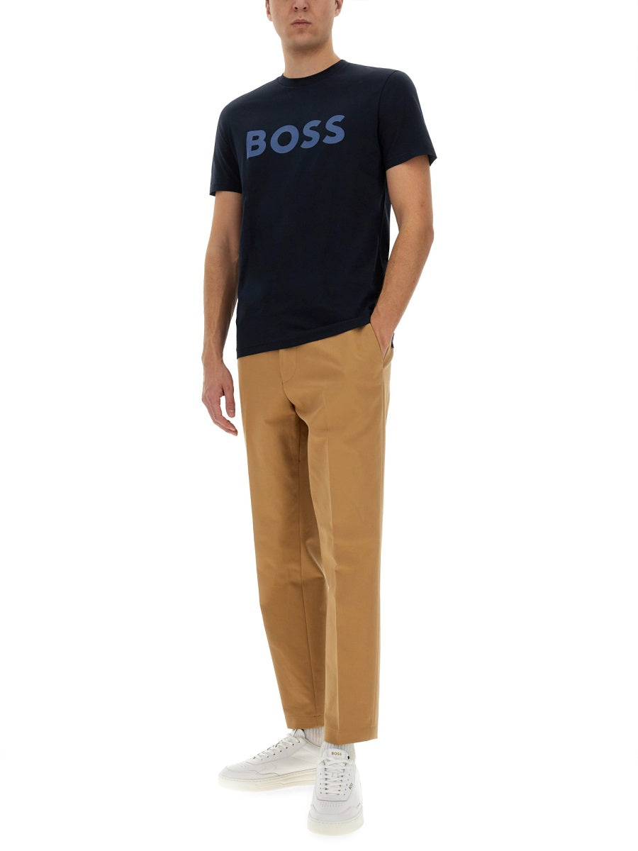 BOSS Men's Regular Fit Thinking 1 T-Shirt