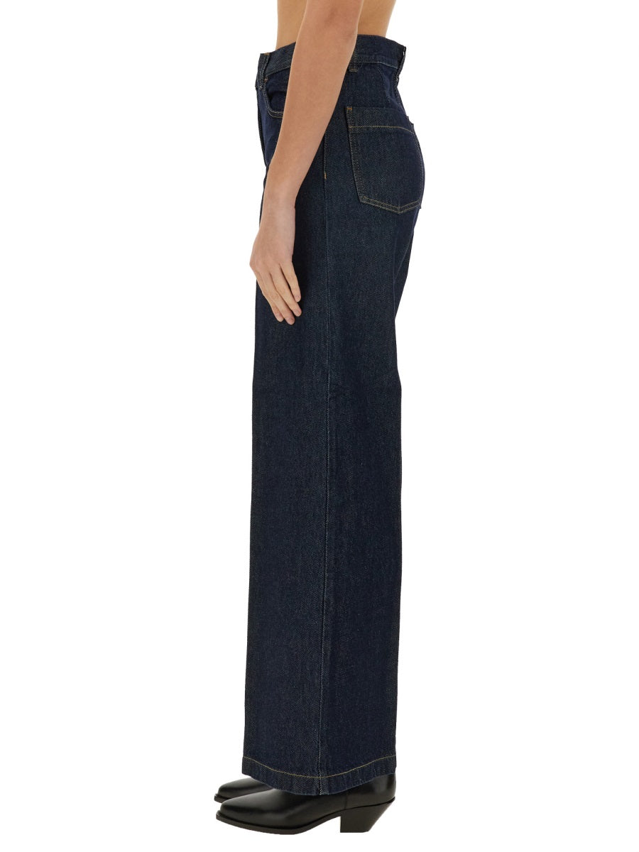 ASPESI Wide Leg Jeans - Women's Size 27