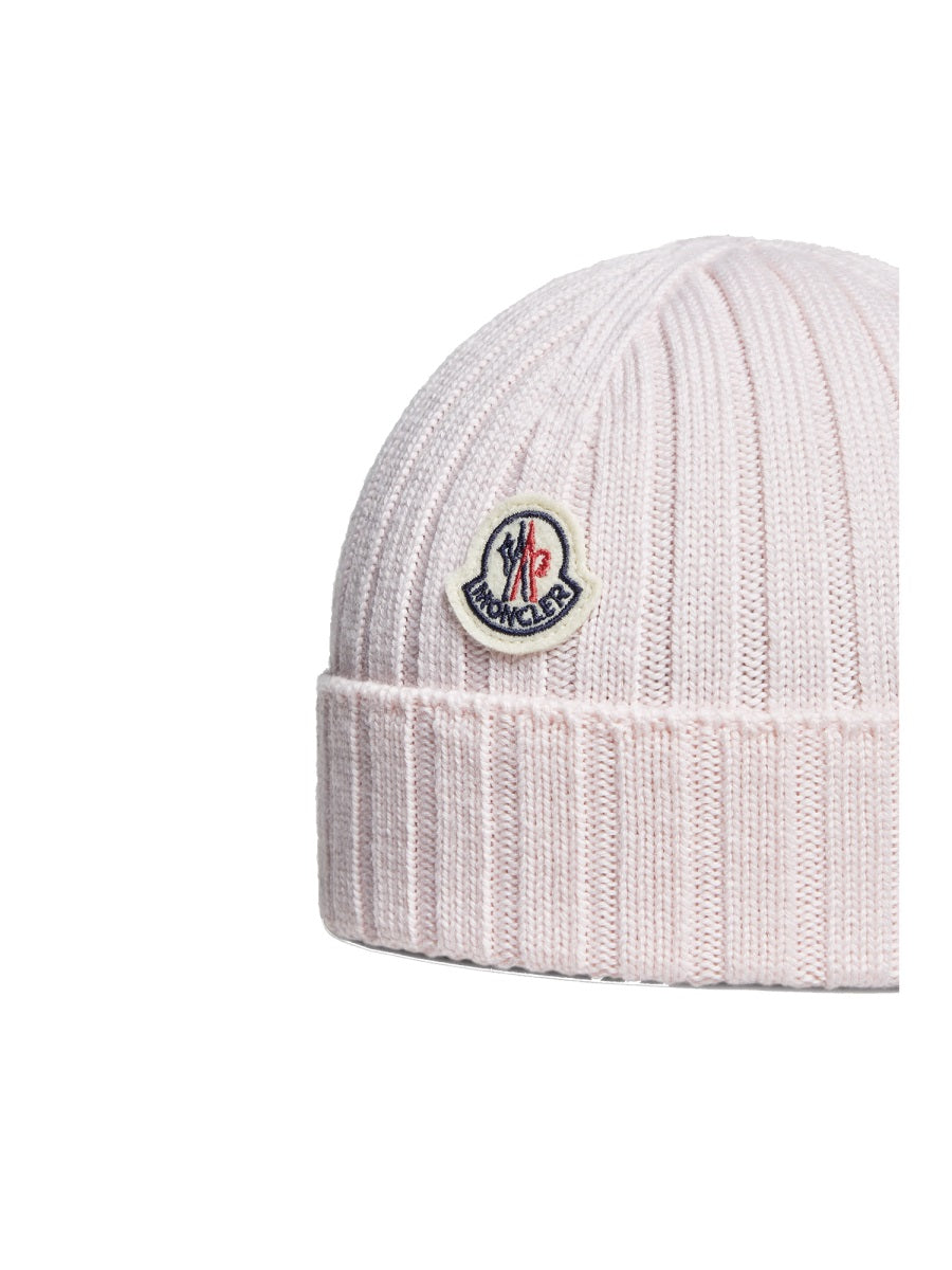 MONCLER Logo Beanie Hat for Kids