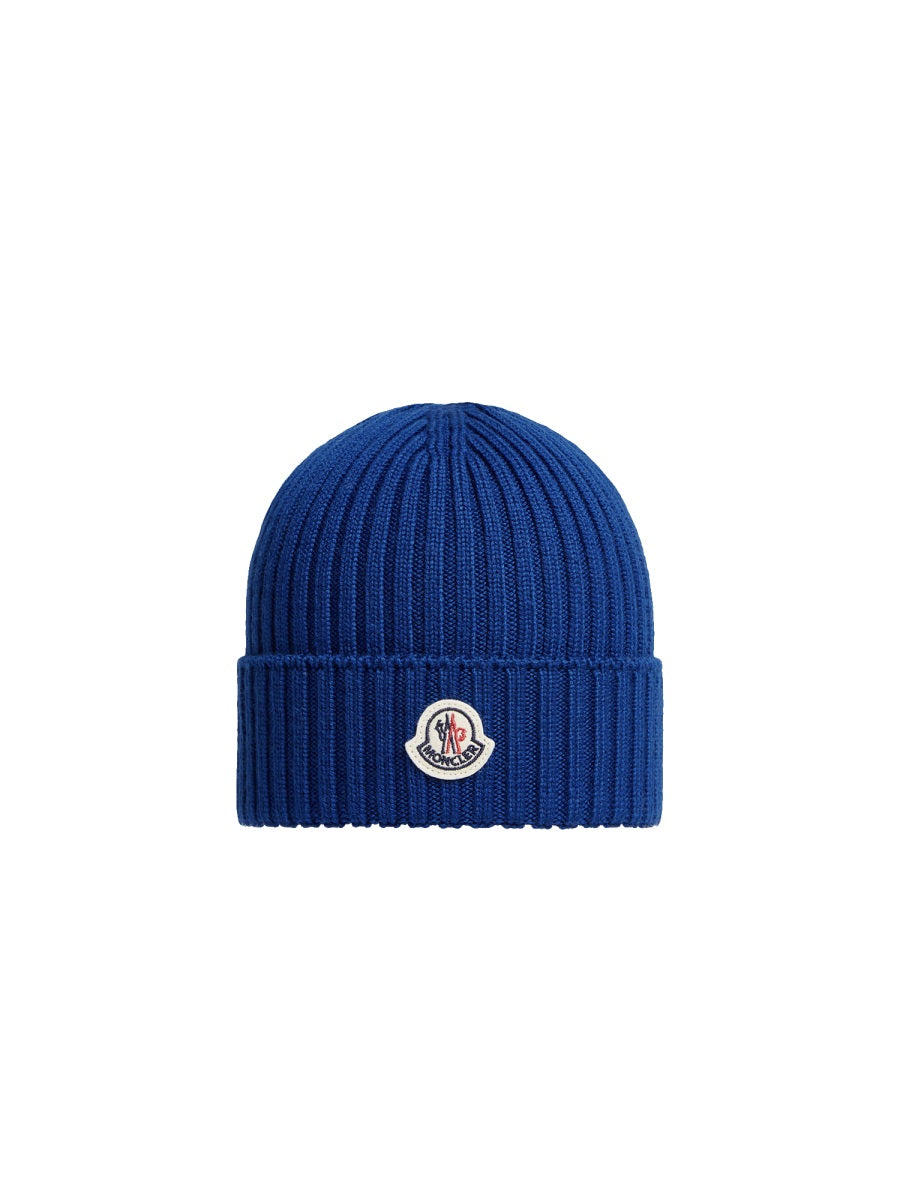 MONCLER Logo Beanie Hat for Kids