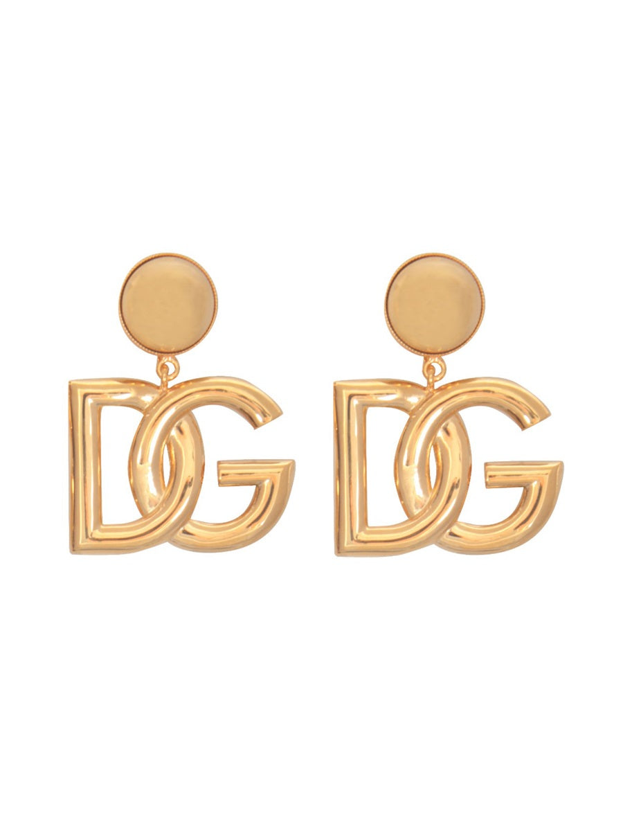 DOLCE & GABBANA DG Logo Pendant Earrings for Women