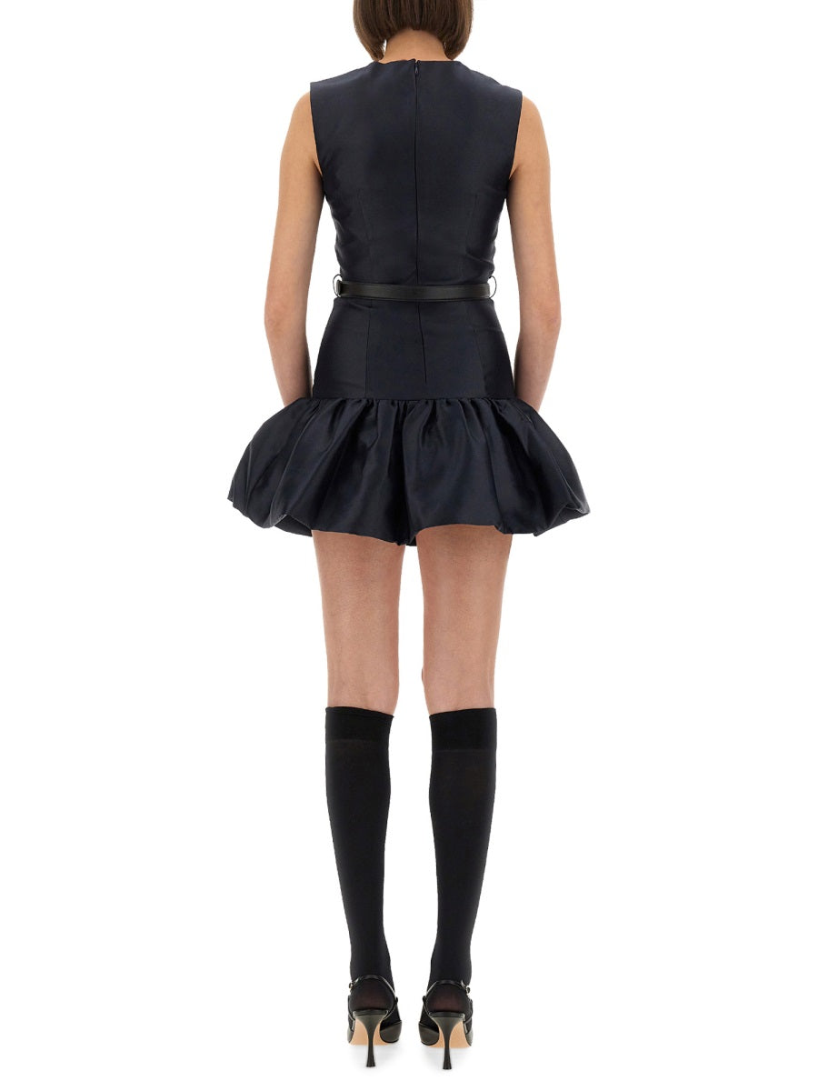 SELF-PORTRAIT Elegant Taffeta Mini Dress