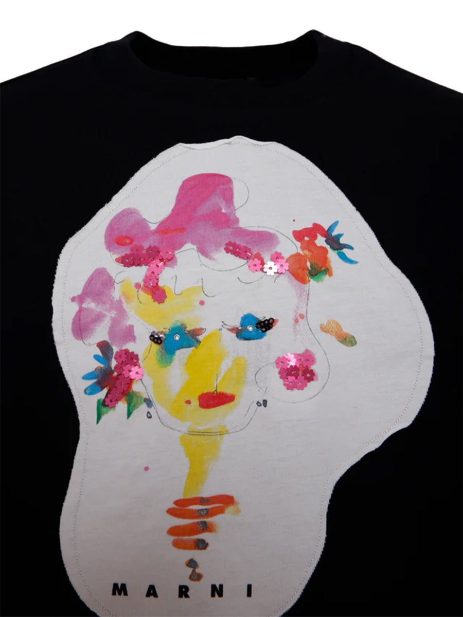 MARNI Girls' Logo Mini Sweatshirt