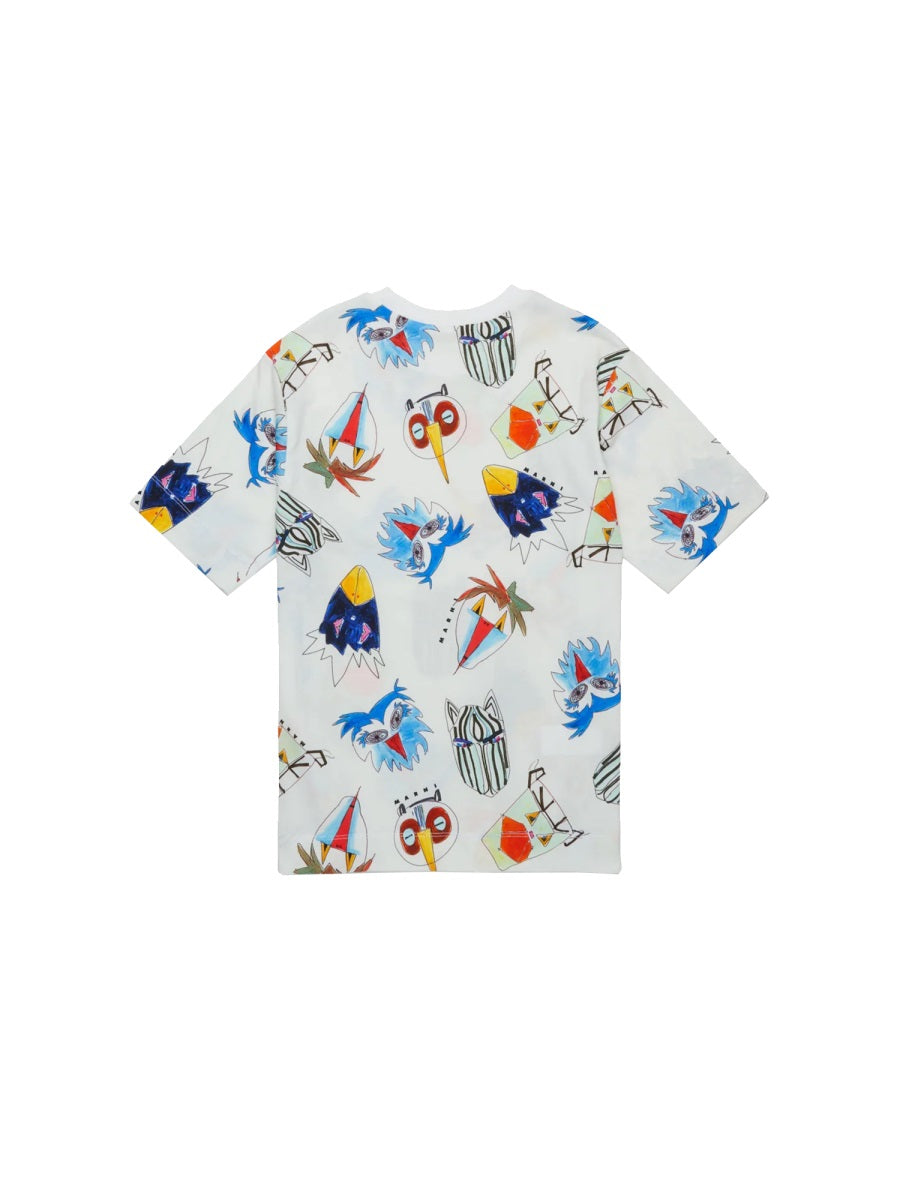 MARNI Unisex Kids Cotton Mini T-Shirt
