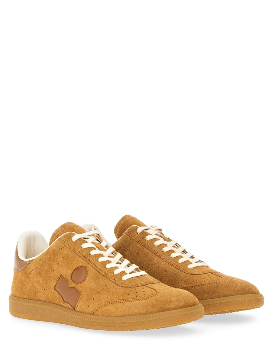ISABEL MARANT Men's Leather Bouncy Sneakers - FW25 Edition
