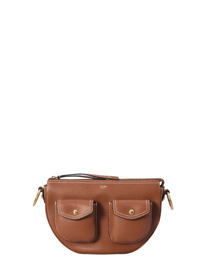 CELINE Multipocket Leather Handbag for Women
