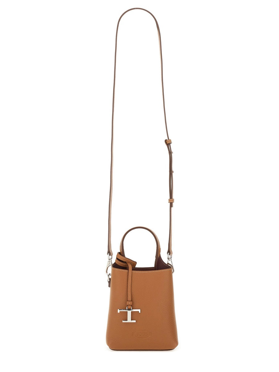 TOD'S Mini Handbag - Sleek Calfskin Elegance for Women