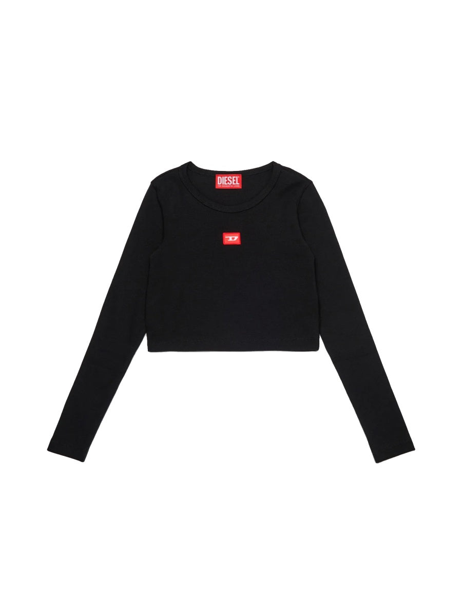 DIESEL Girls' Mini Stretch T-Shirt