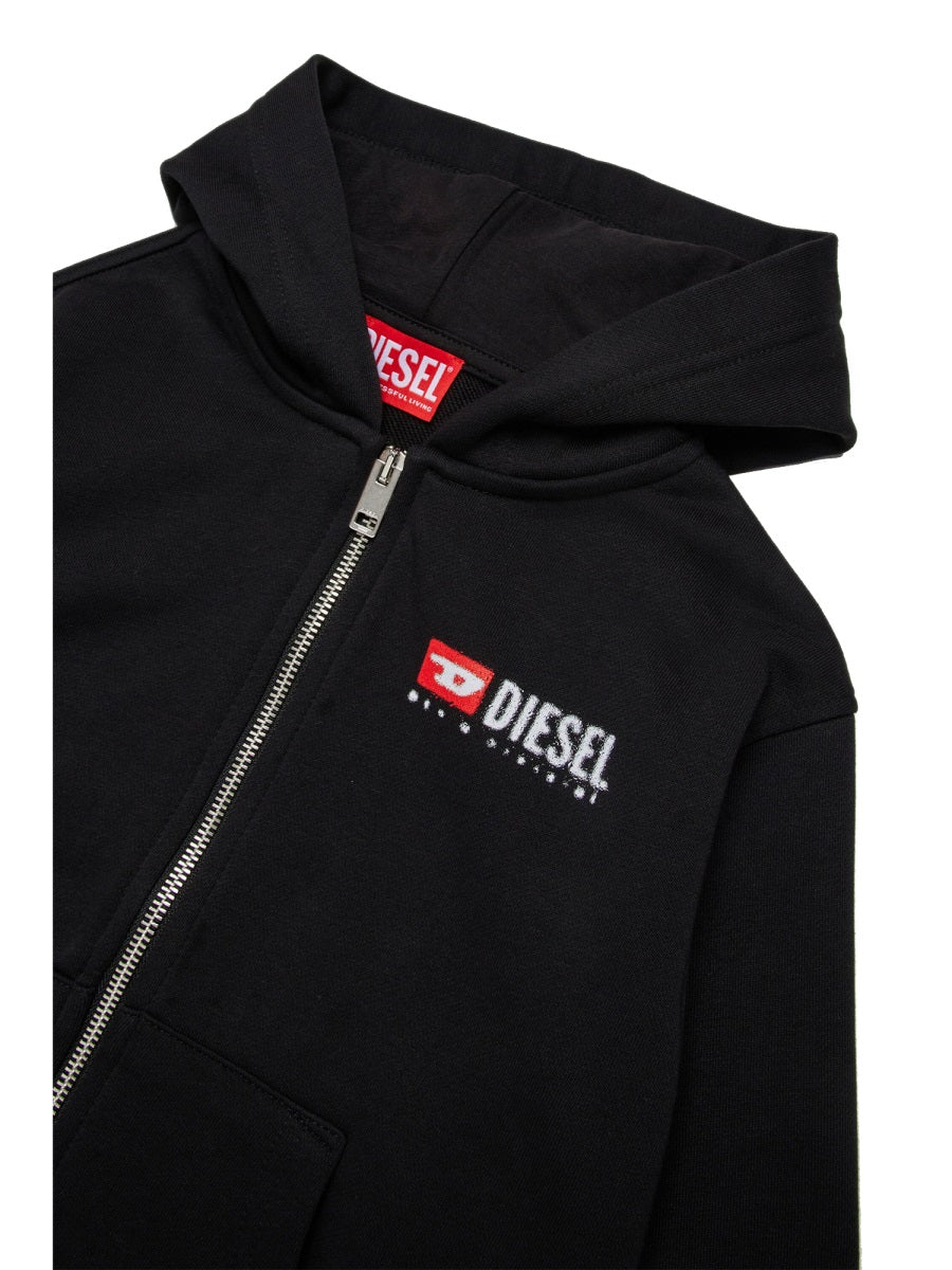 DIESEL Mini Hoodie Sweatshirt for Boys