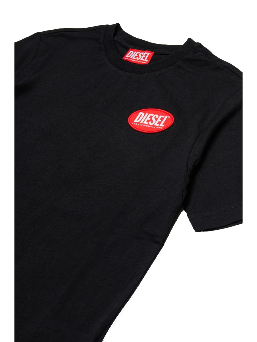 DIESEL Boys' Mini T-Patch Over T-Shirt