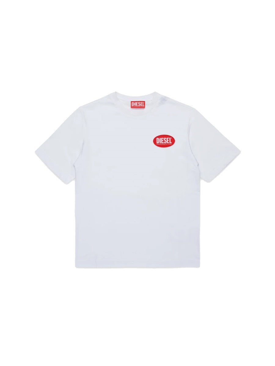 DIESEL Boys' Mini T-Patch Over T-Shirt
