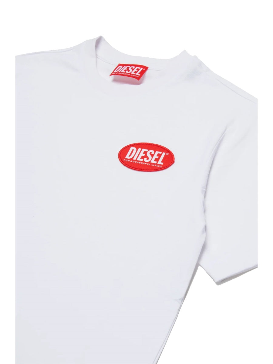 DIESEL Boys' Mini T-Patch Over T-Shirt
