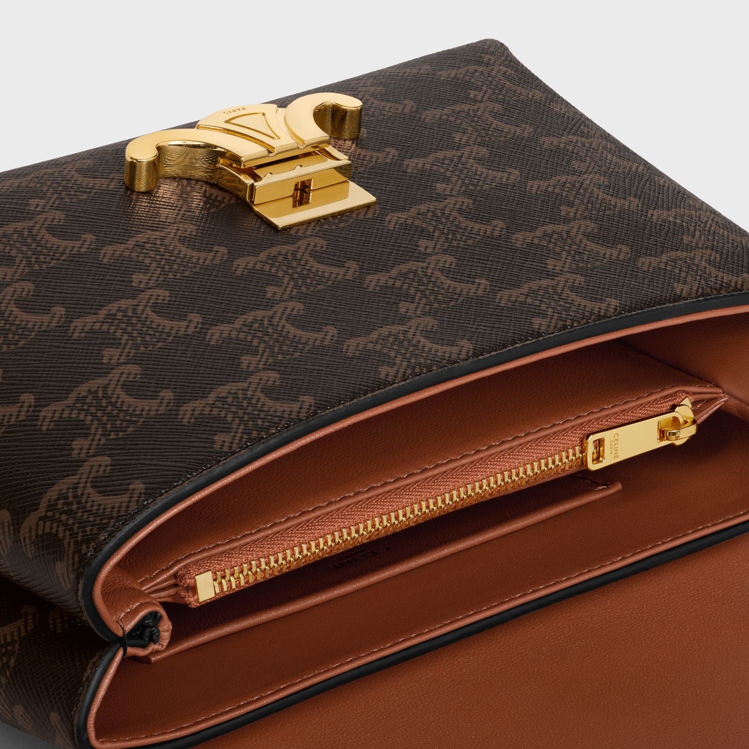 CELINE Mini Canvas Lambskin Handbag for Women