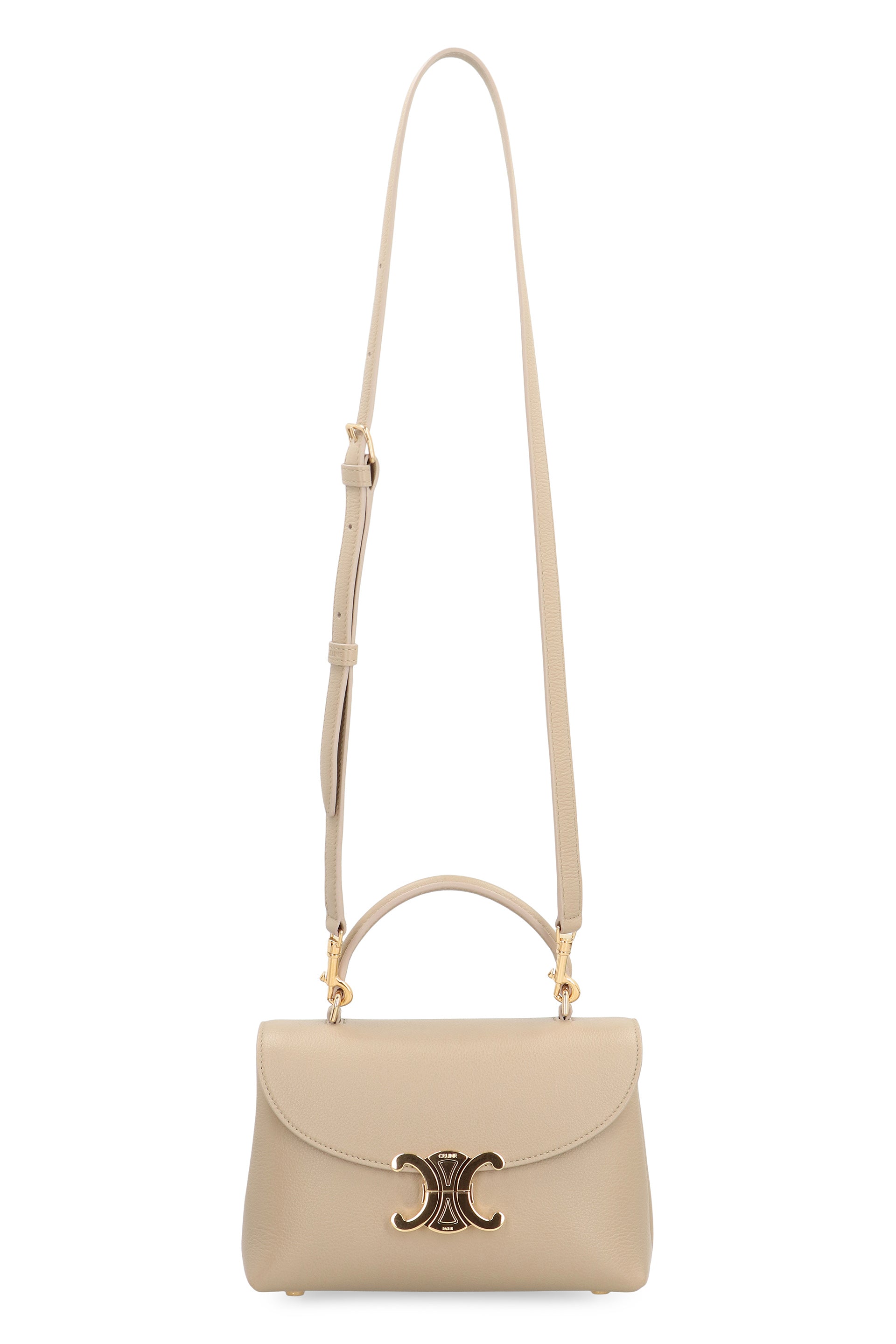 CELINE Mini Elegant Leather Handbag