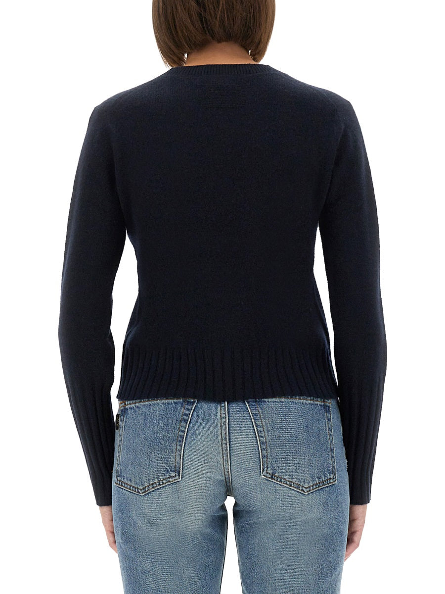 GUEST IN RESIDENCE Cashmere Shrunken Crew T-Shirt for Women