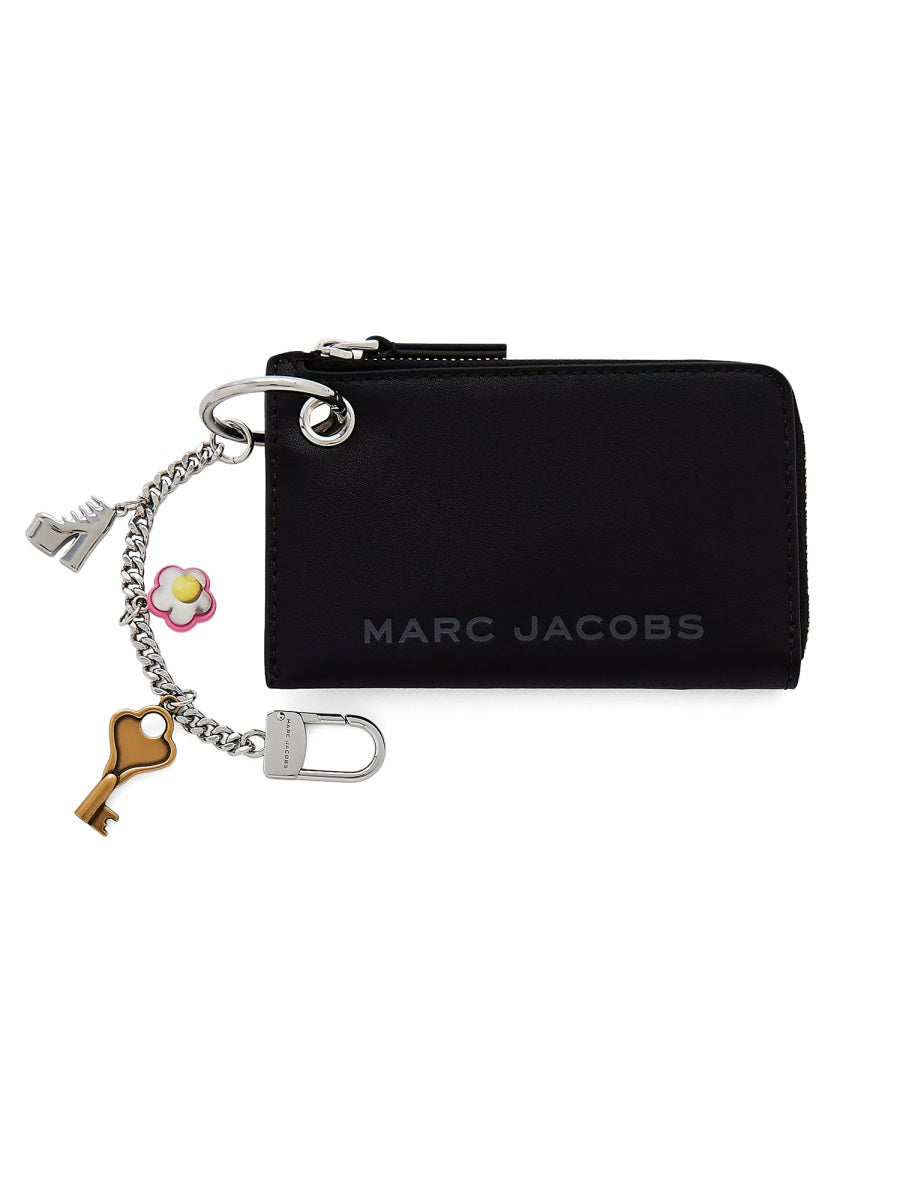 MARC JACOBS Zippered Mini Wallet with Pendant