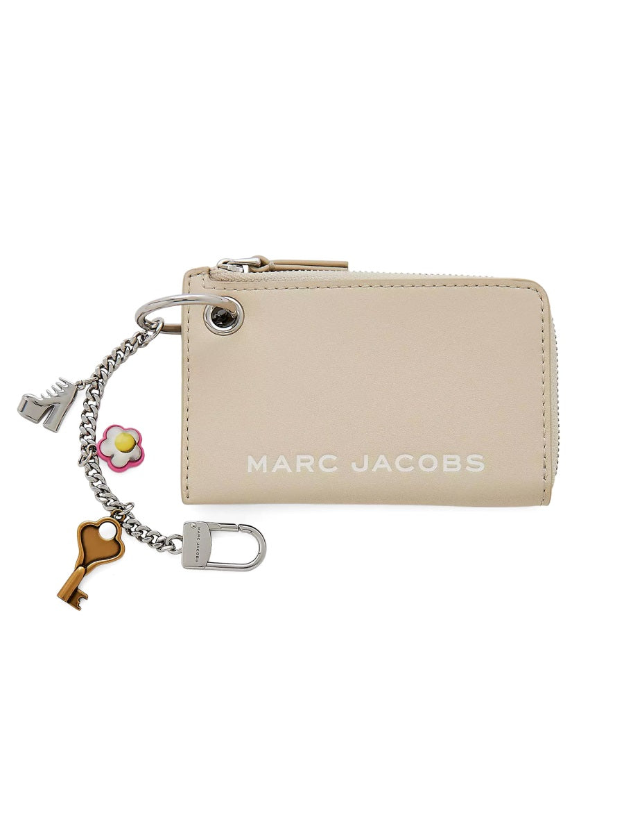 MARC JACOBS Zippered Mini Wallet with Pendant