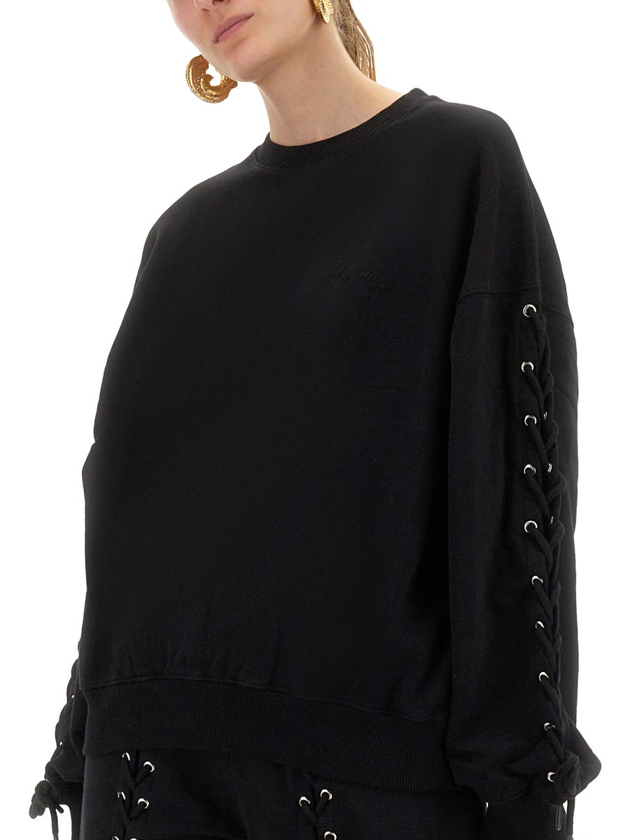 ROTATE BIRGER CHRISTENSEN Laced Sweatshirt for Women - Size S