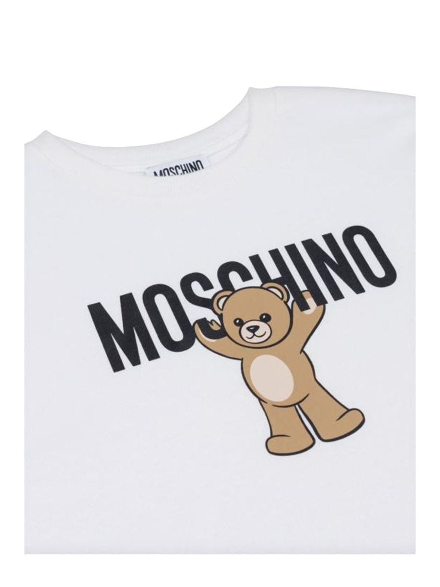 MOSCHINO Teddy Bear Logo T-Shirt for Kids