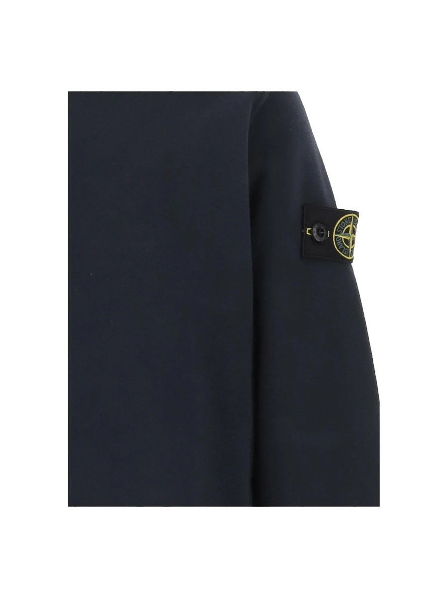 STONE ISLAND Unisex Mini Sweatshirt with Patch Logo