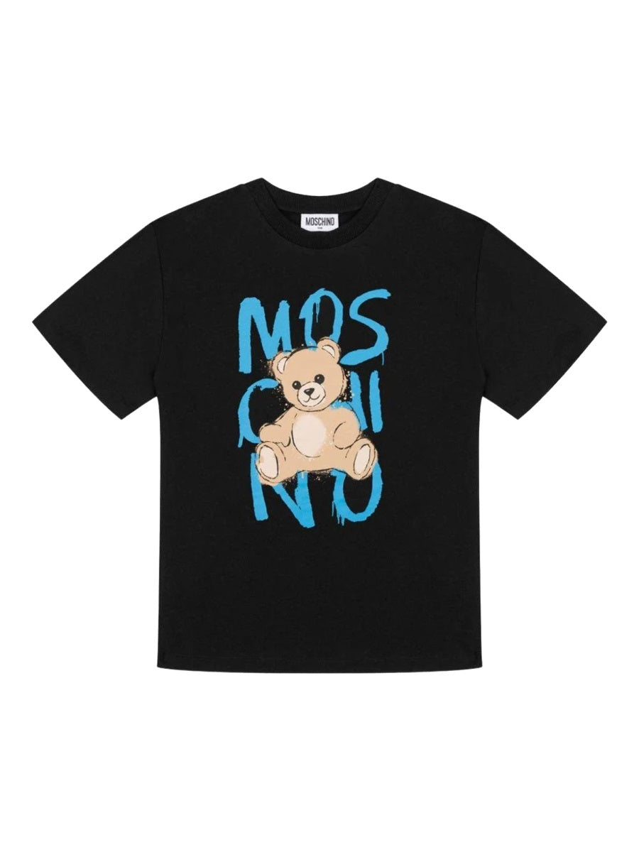 MOSCHINO Maxi Logo T-Shirt for Kids
