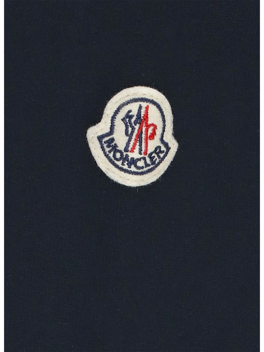 MONCLER Unisex Mini Logo Hoodie