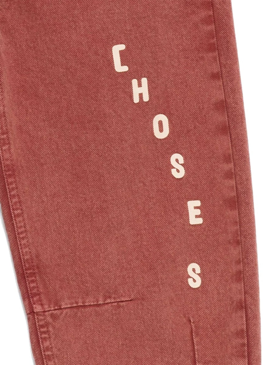 BOBO CHOSES Kids Mini Logo Trousers