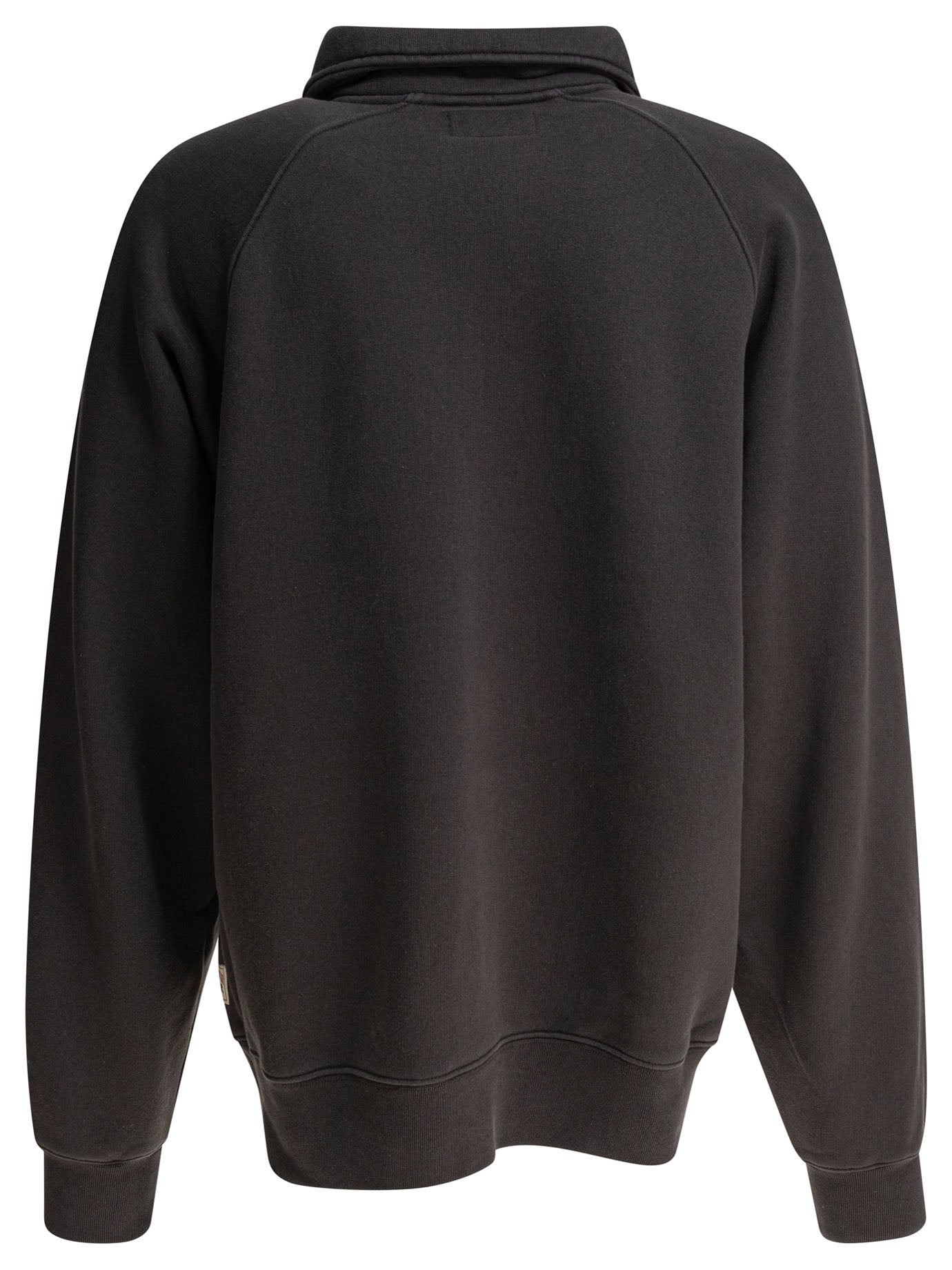 STUSSY Fleece Raglan Zip Mock for Men - SS25