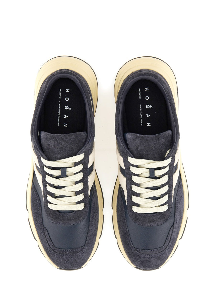 HOGAN Classic Leather Sneakers for Men - FW25 Edition