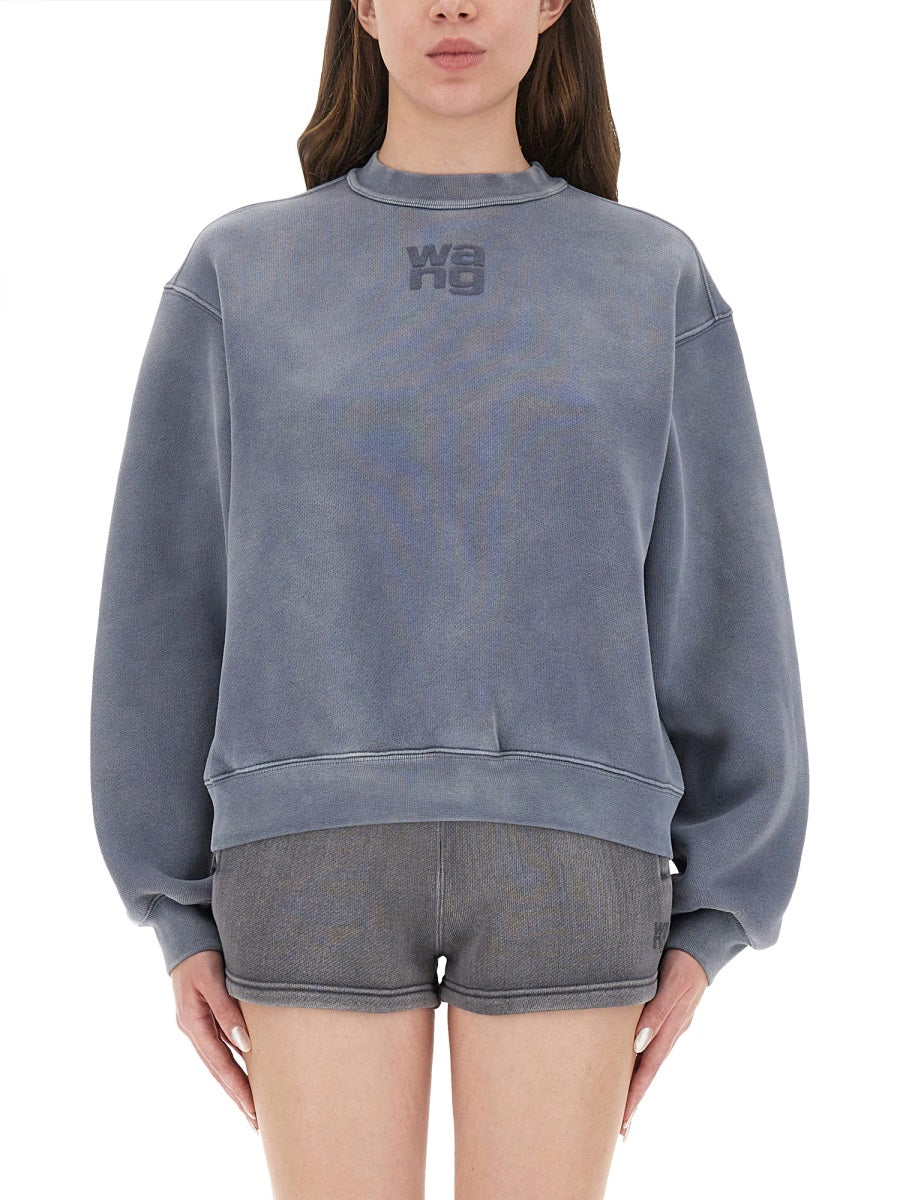 T BY ALEXANDER WANG Cozy Cotton Sweatshirt for Women - FW25