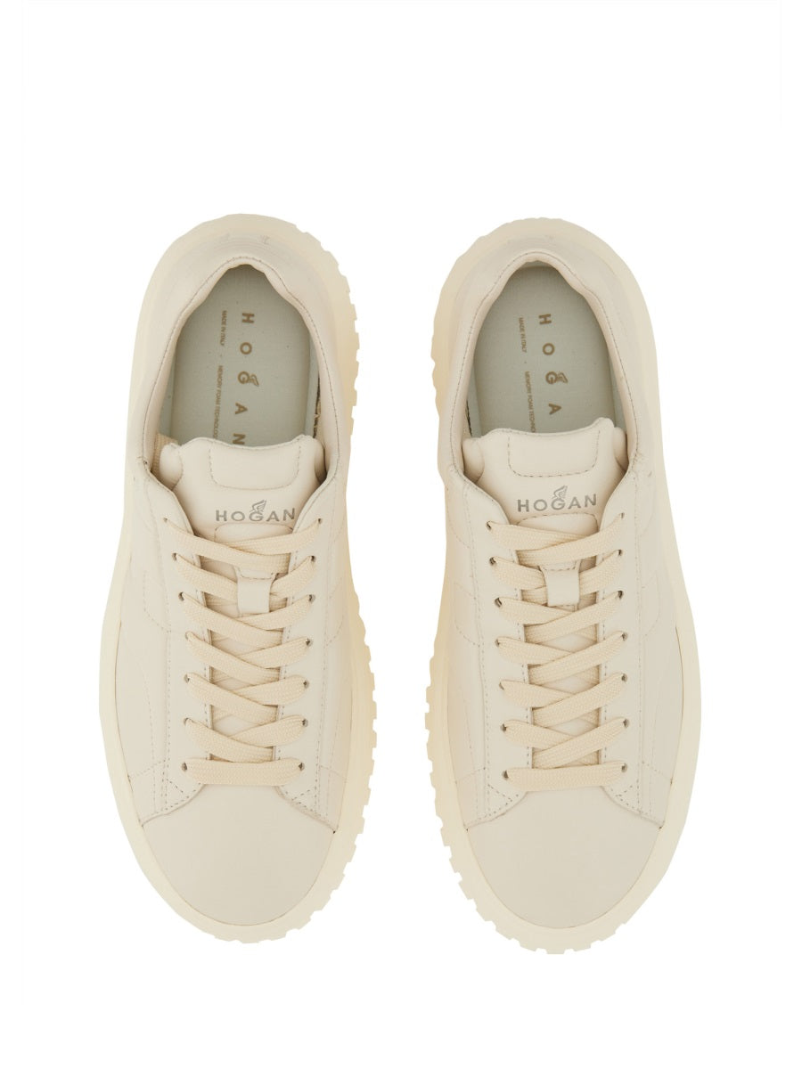 HOGAN H-STRIPES Leather Sneakers for Women