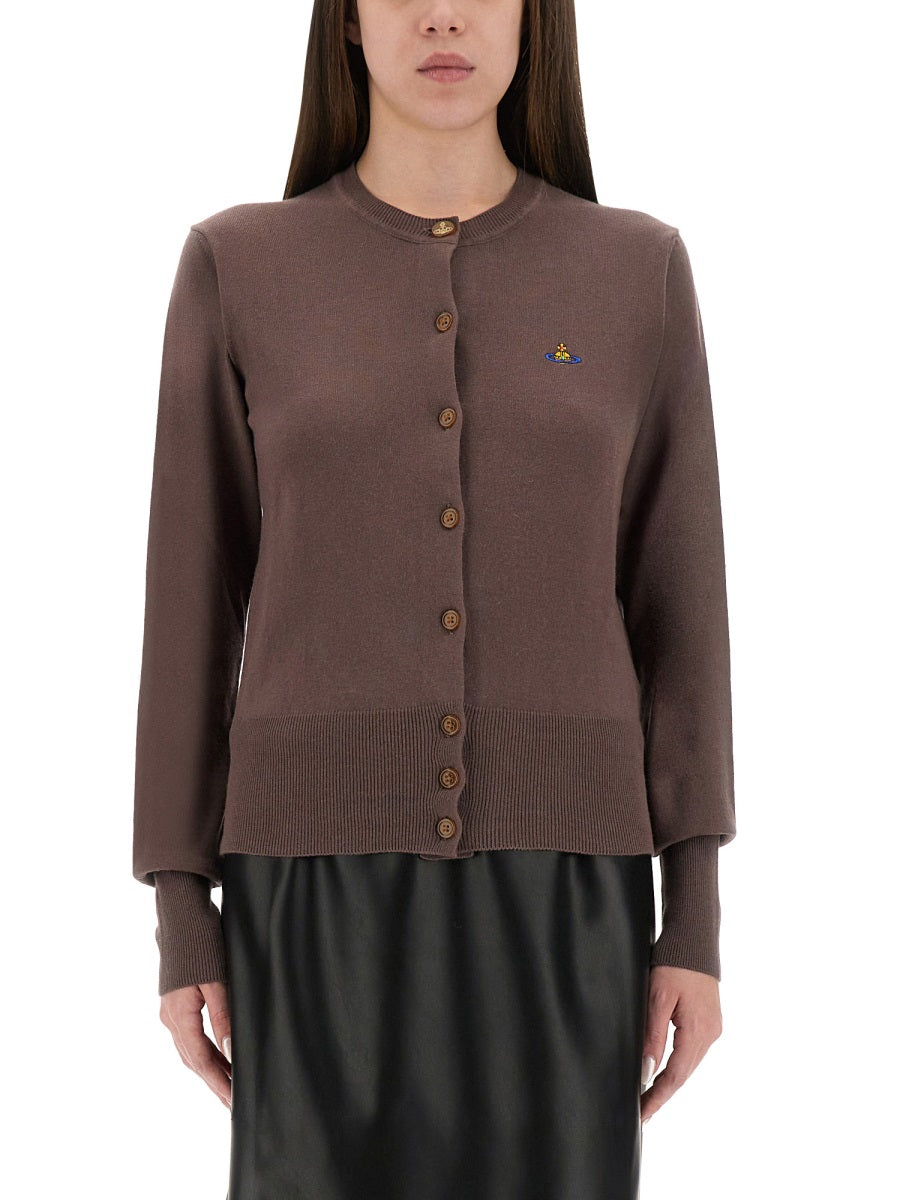 VIVIENNE WESTWOOD Elegant Cotton Cashmere Sweater for Women - FW25
