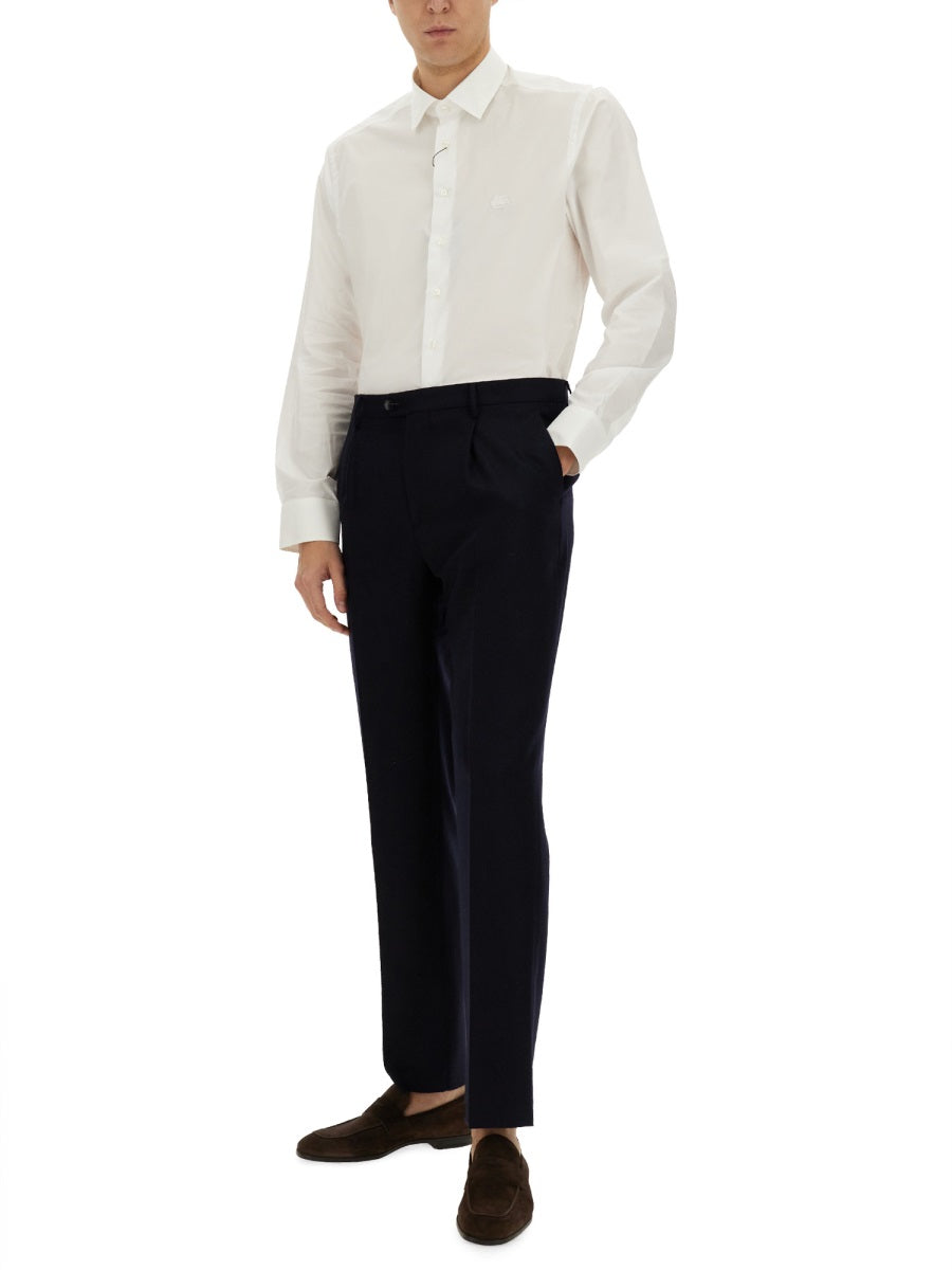 ETRO Pegasus Logo Regular Fit Shirt, Size 40