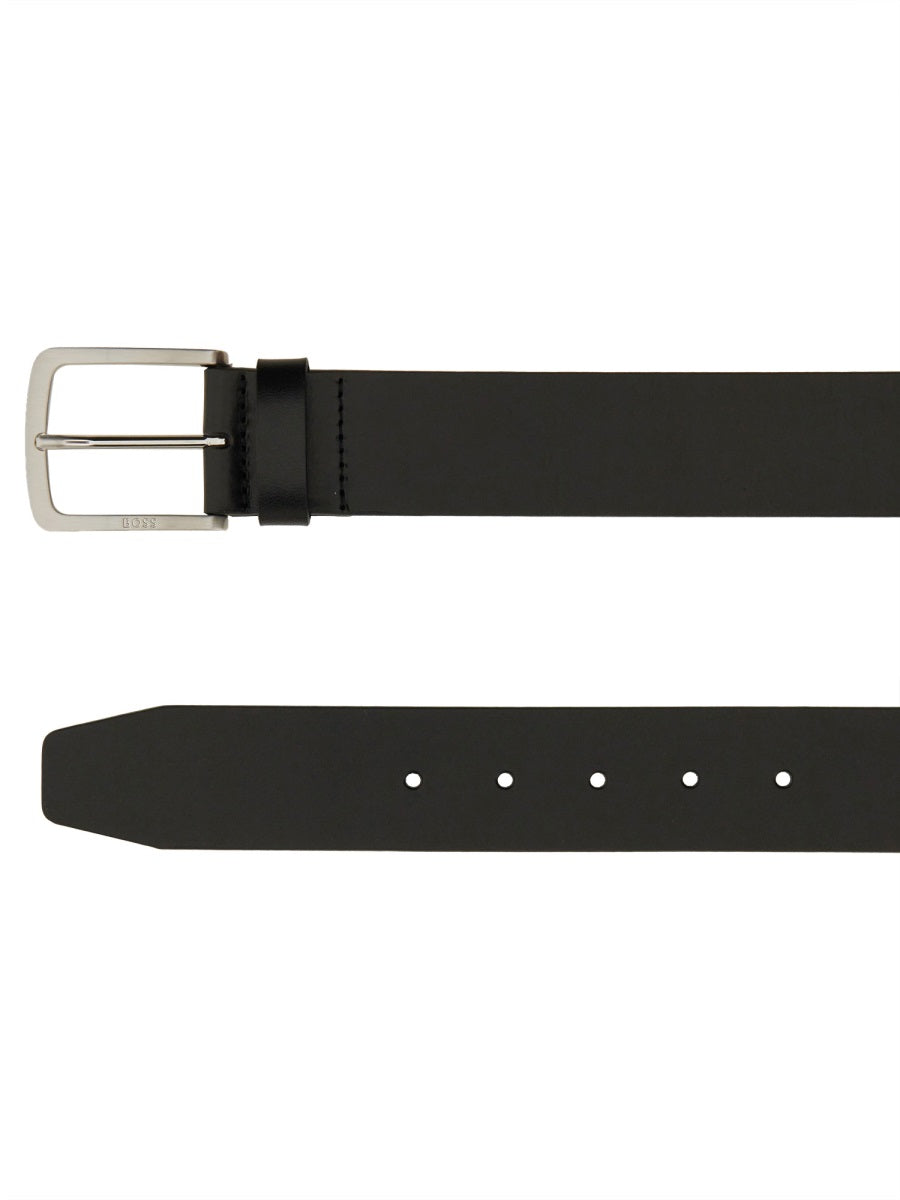 BOSS Men's Leather Belt - Classic Design