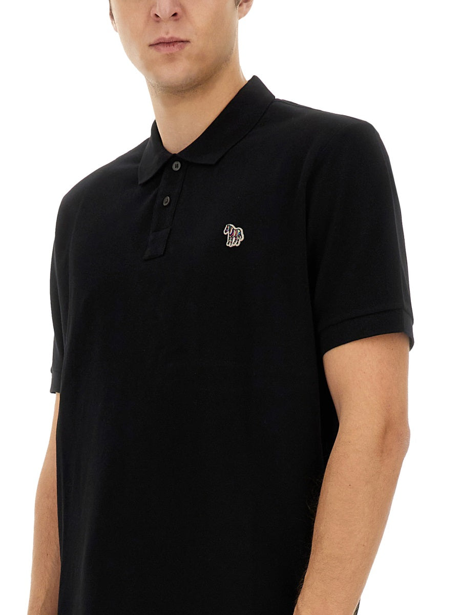 PS BY PAUL SMITH Zebra Polo Shirt - Men's L