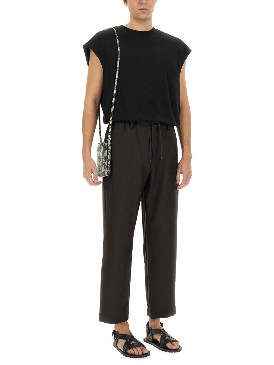 DRIES VAN NOTEN Men's Cotton T-Shirt - Size L