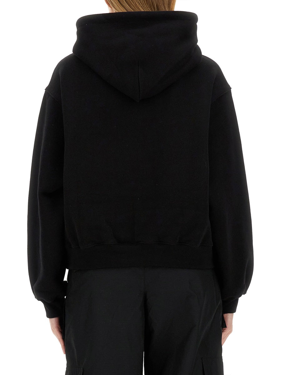 ALEXANDERWANG.T Oversized Logo Sweatshirt - Size S