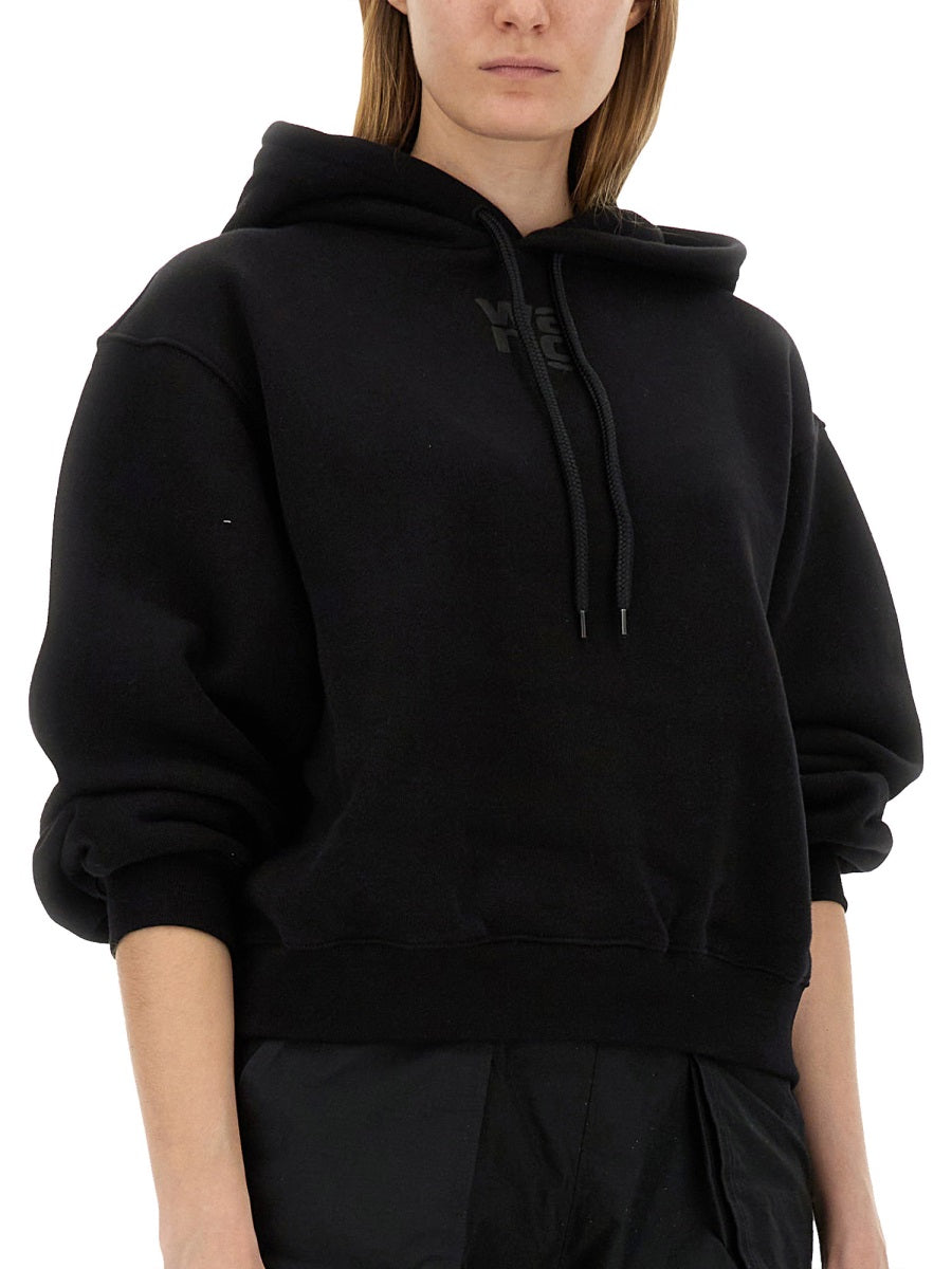 ALEXANDERWANG.T Oversized Logo Sweatshirt - Size S