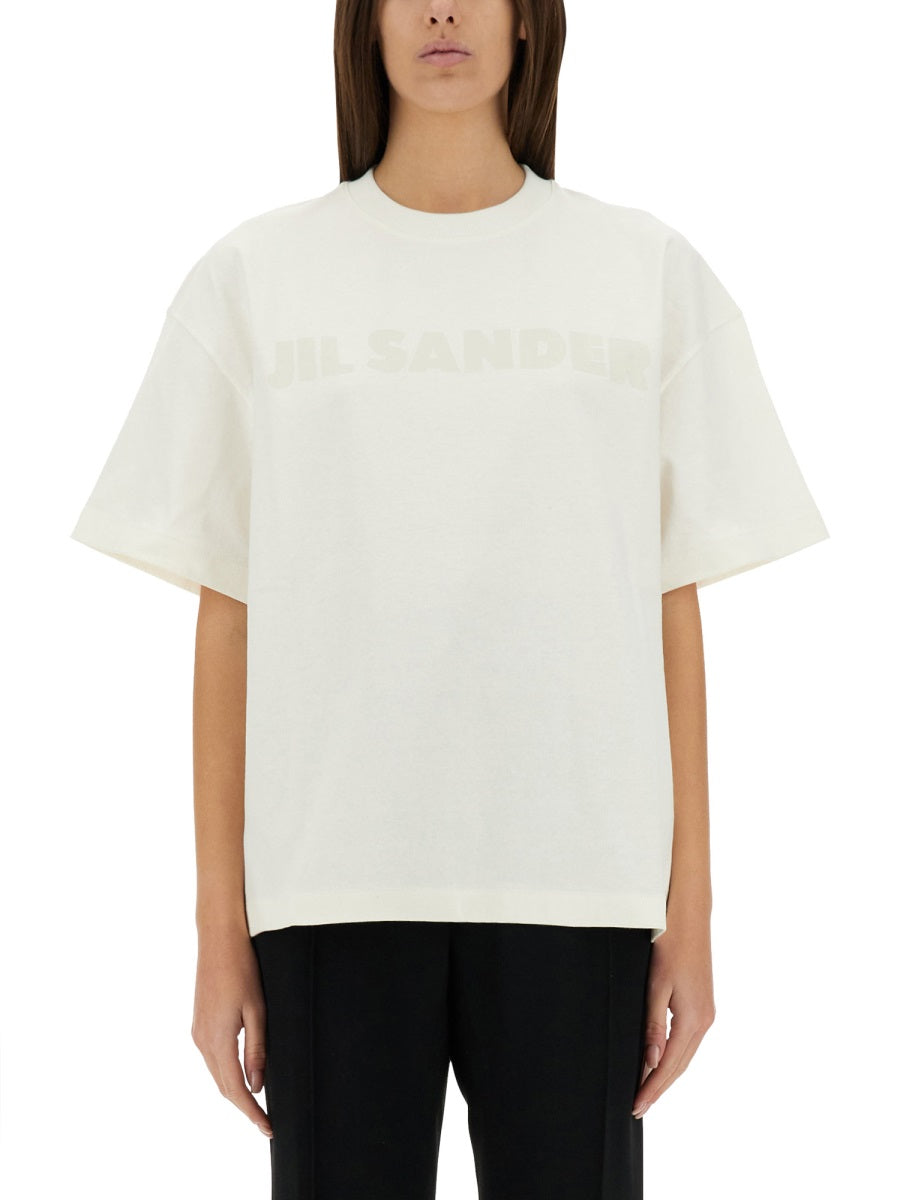 JIL SANDER Classic Logo T-Shirt - Size S