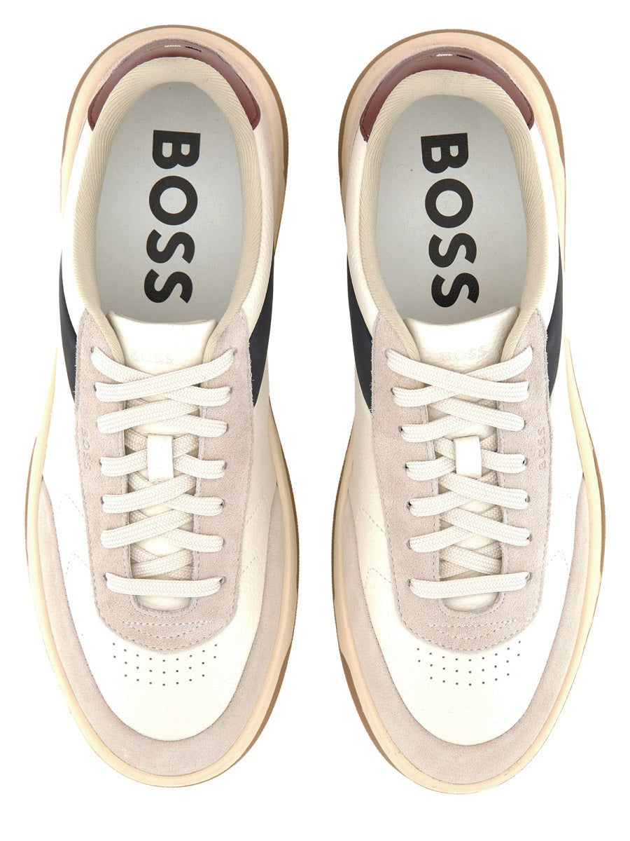 BOSS Premium Cow Leather Men's Sneakers