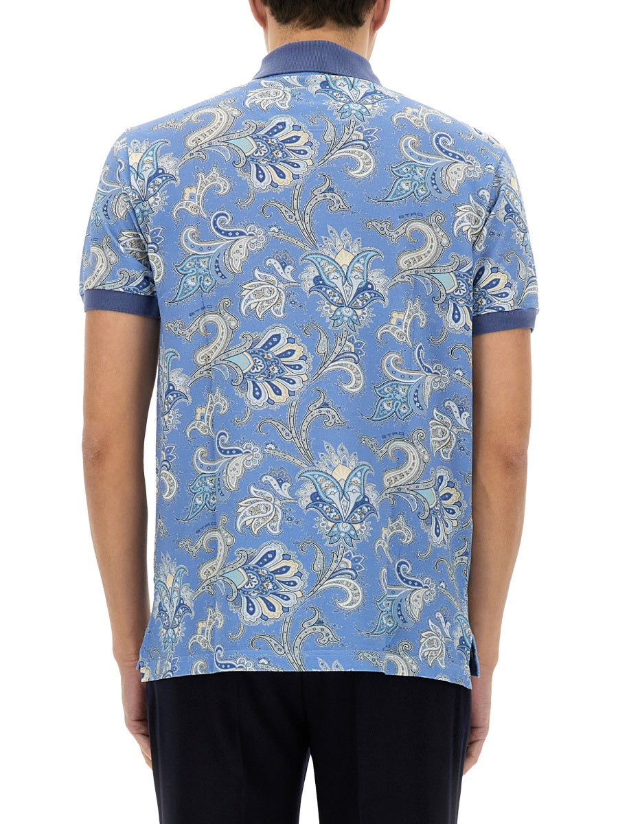 ETRO Premium Polo Shirt with Print - Size L
