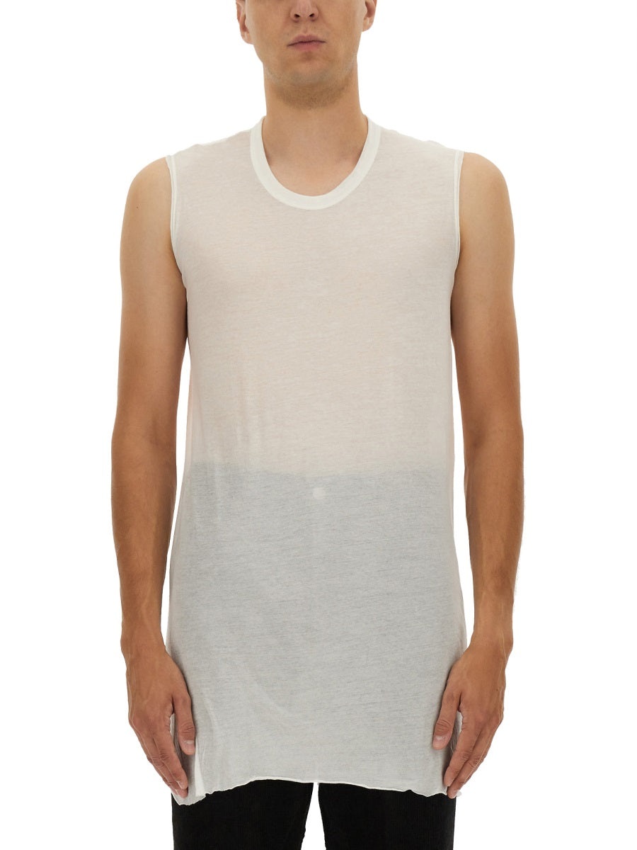 RICK OWENS Timeless Cotton Basic Top - Size L
