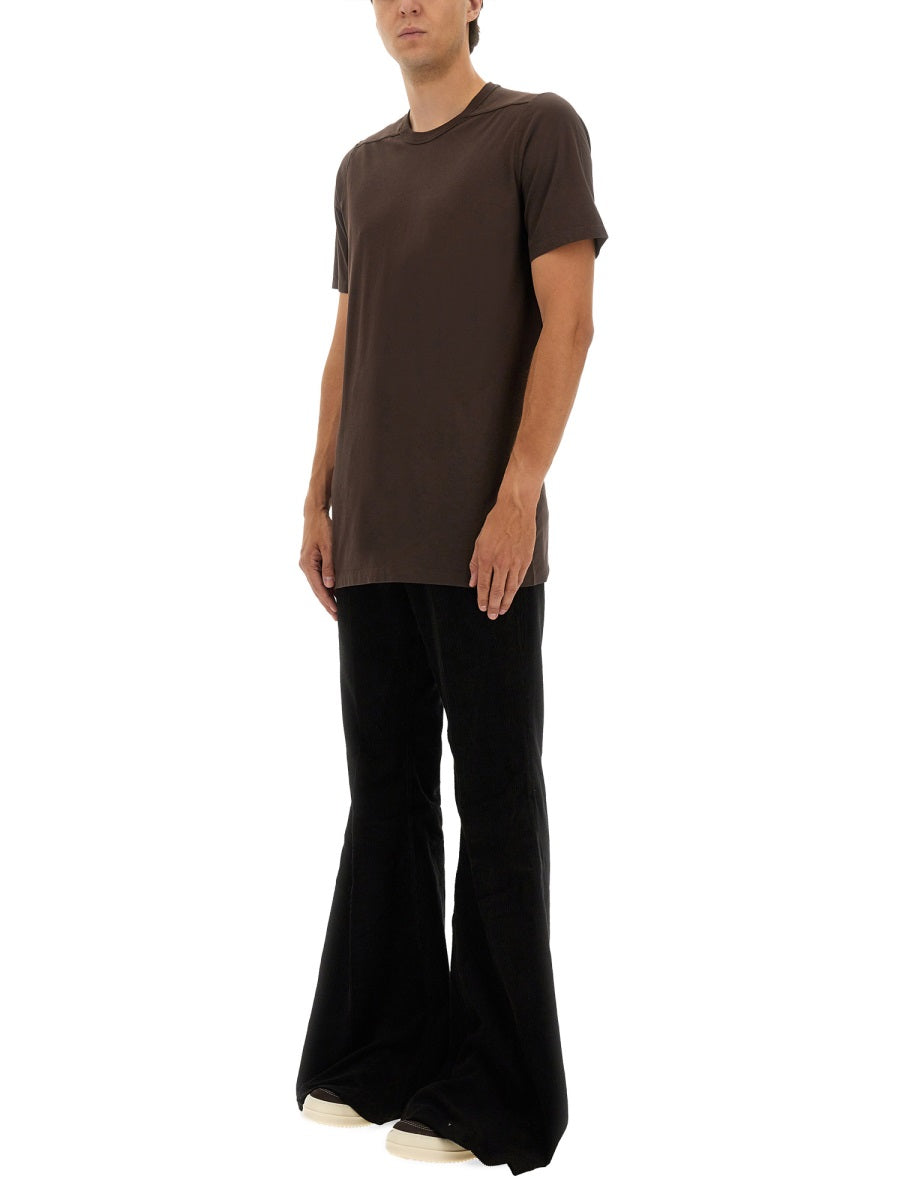 RICK OWENS Level T 100% Cotton T-Shirt - Size L