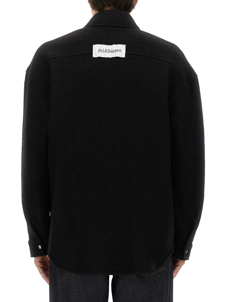 AMISH Wool Overshirt - Large