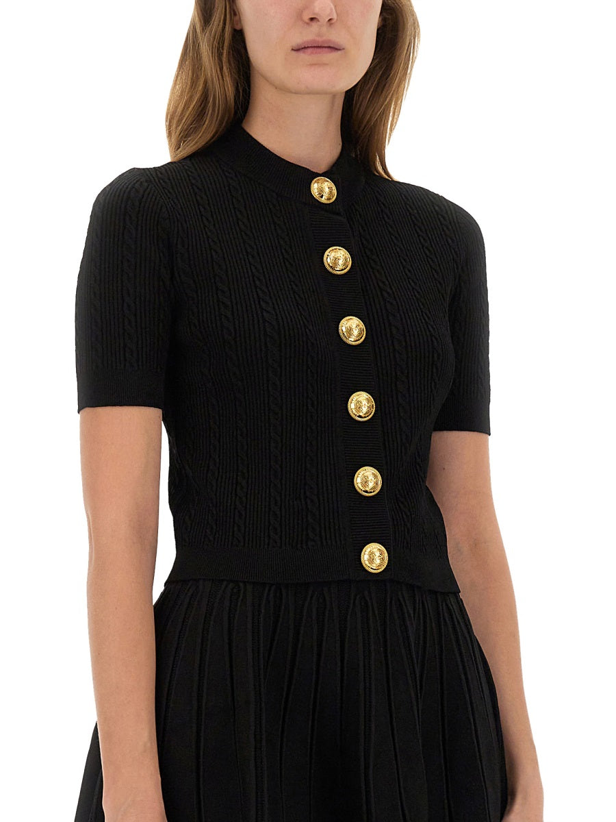 BALMAIN Viscose Blend Women's Sweater - Fall 2025 Collection