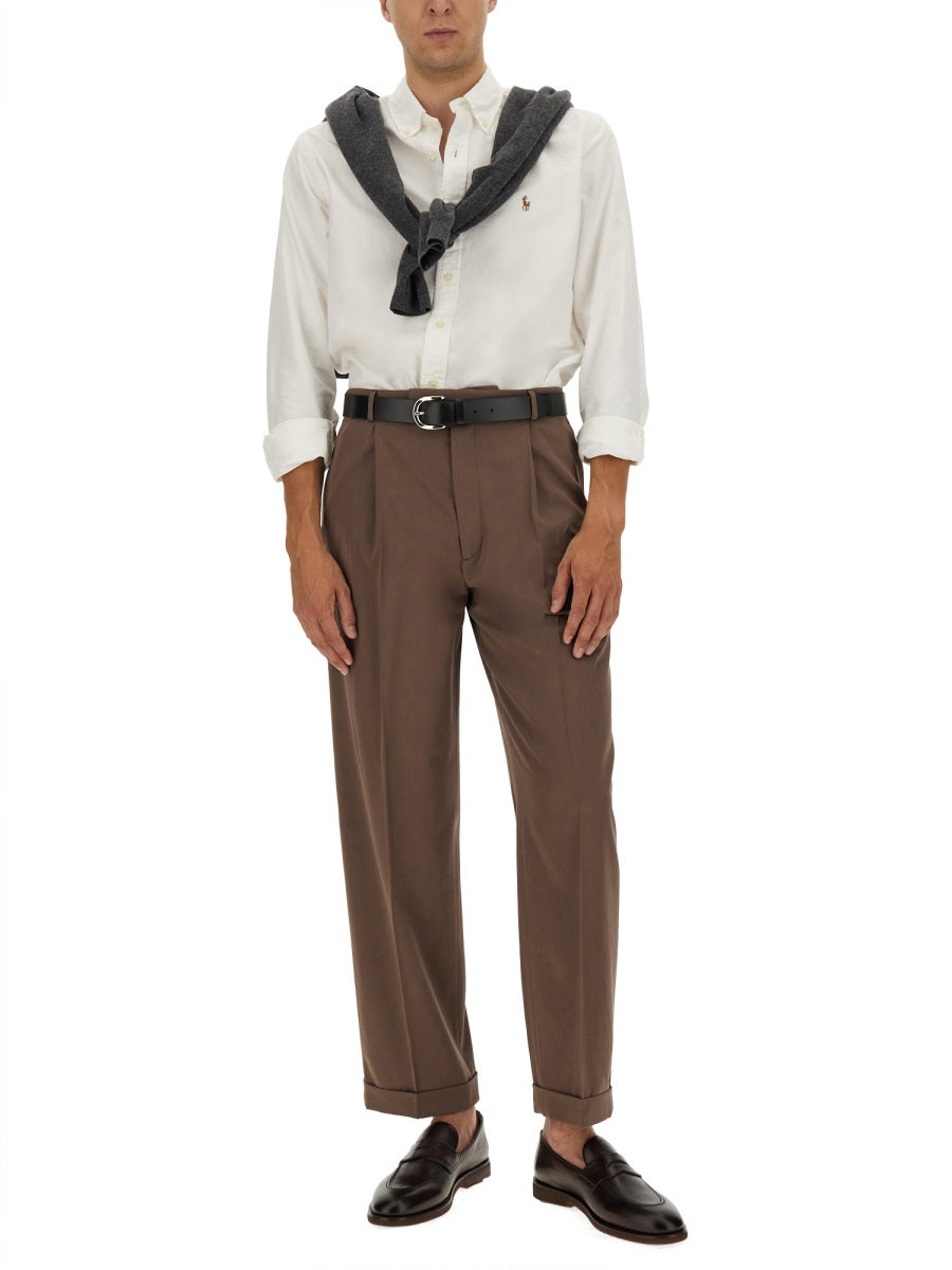 POLO RALPH LAUREN Oxford Custom Shirt - Size L