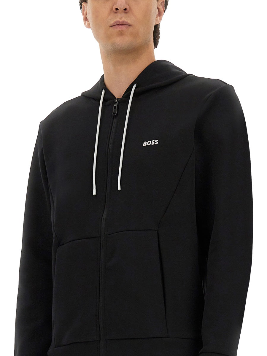 BOSS Men's Zipper Hoodie - Size L
